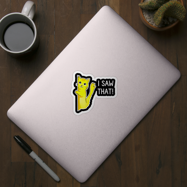 Funny Jesus Meme I Saw That Christian Cat by Creatifly Graphic Tees